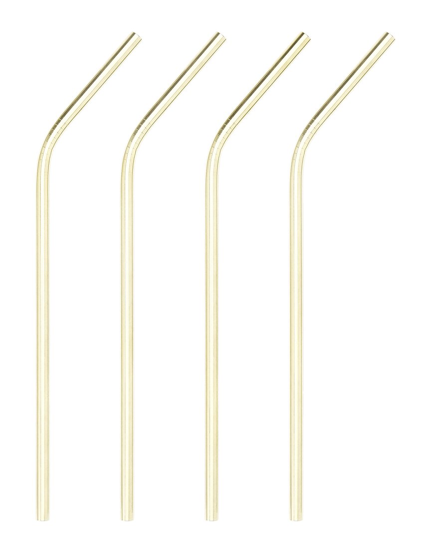 Viski Gold Cocktail Straws