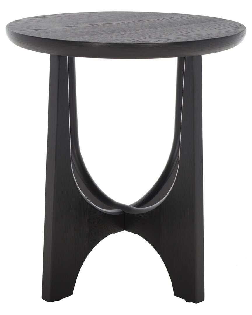 Safavieh Couture Sasha Wood Accent Table In Black
