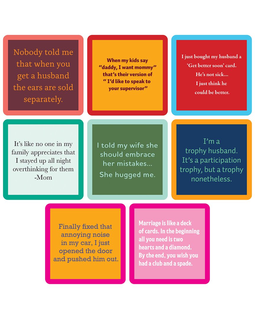 Drinks On Me Marriage Coaster Bundle 8-pack In Multi
