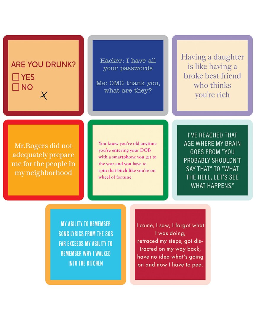 Drinks On Me Best Sellers Coaster Bundle 8-pack In Multi