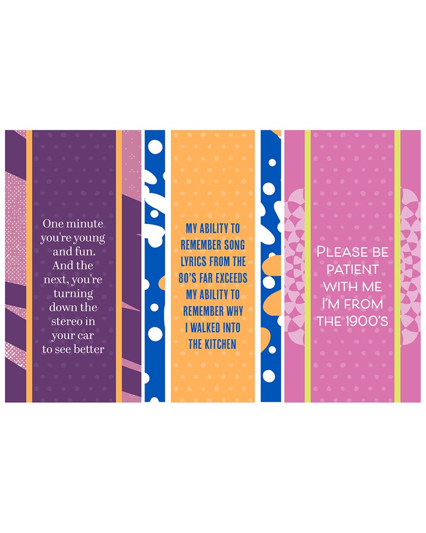 Drinks On Me Growing Old Tea Towel Bundle 3-pack In Multi