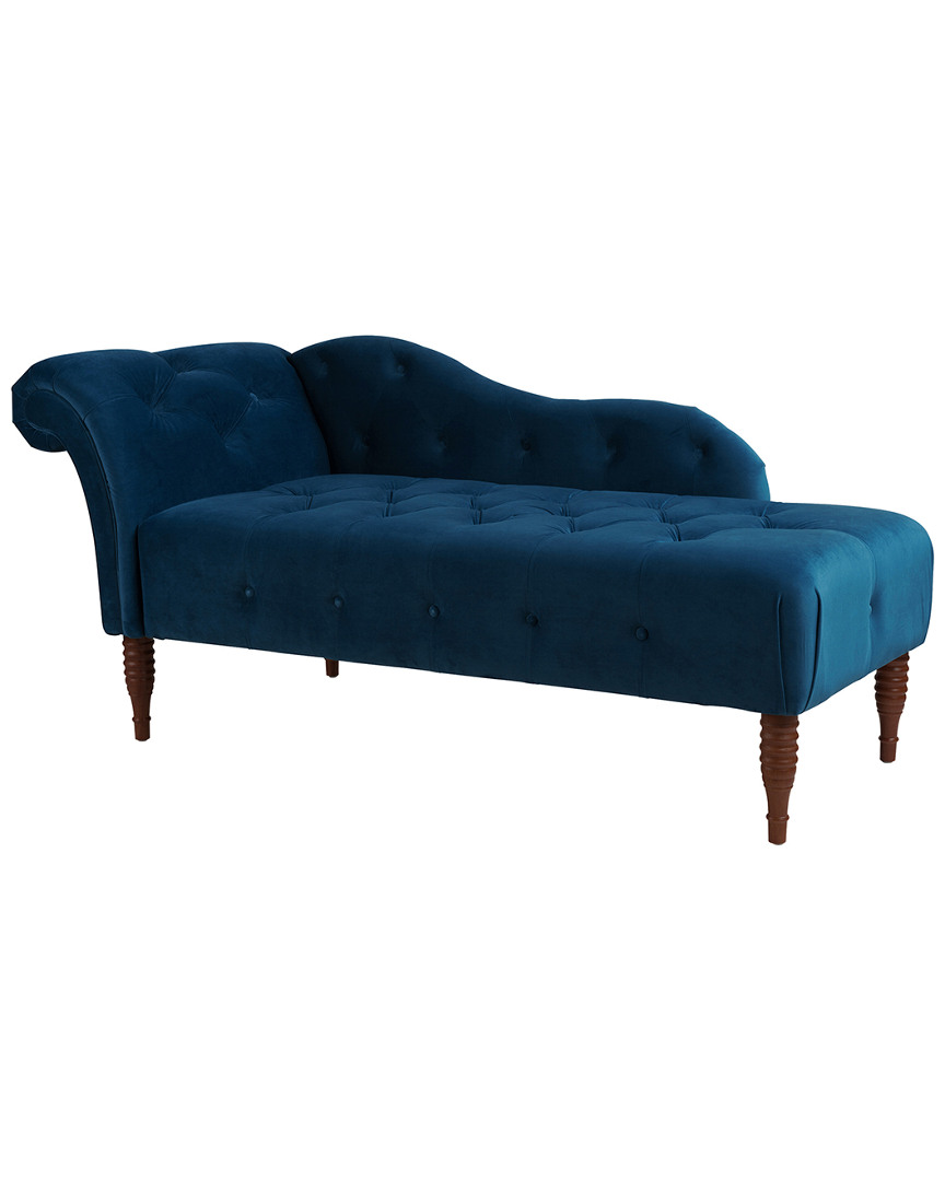 Jennifer Taylor Home Samuel Tufted Roll Arm Chaise Lounge
