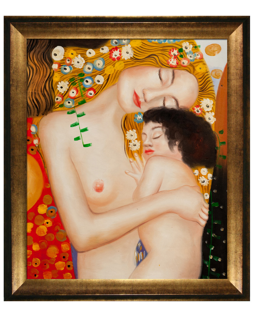 Overstock Art Le Tre Eta Della Donna (mother And Child) By Gustav Klimt