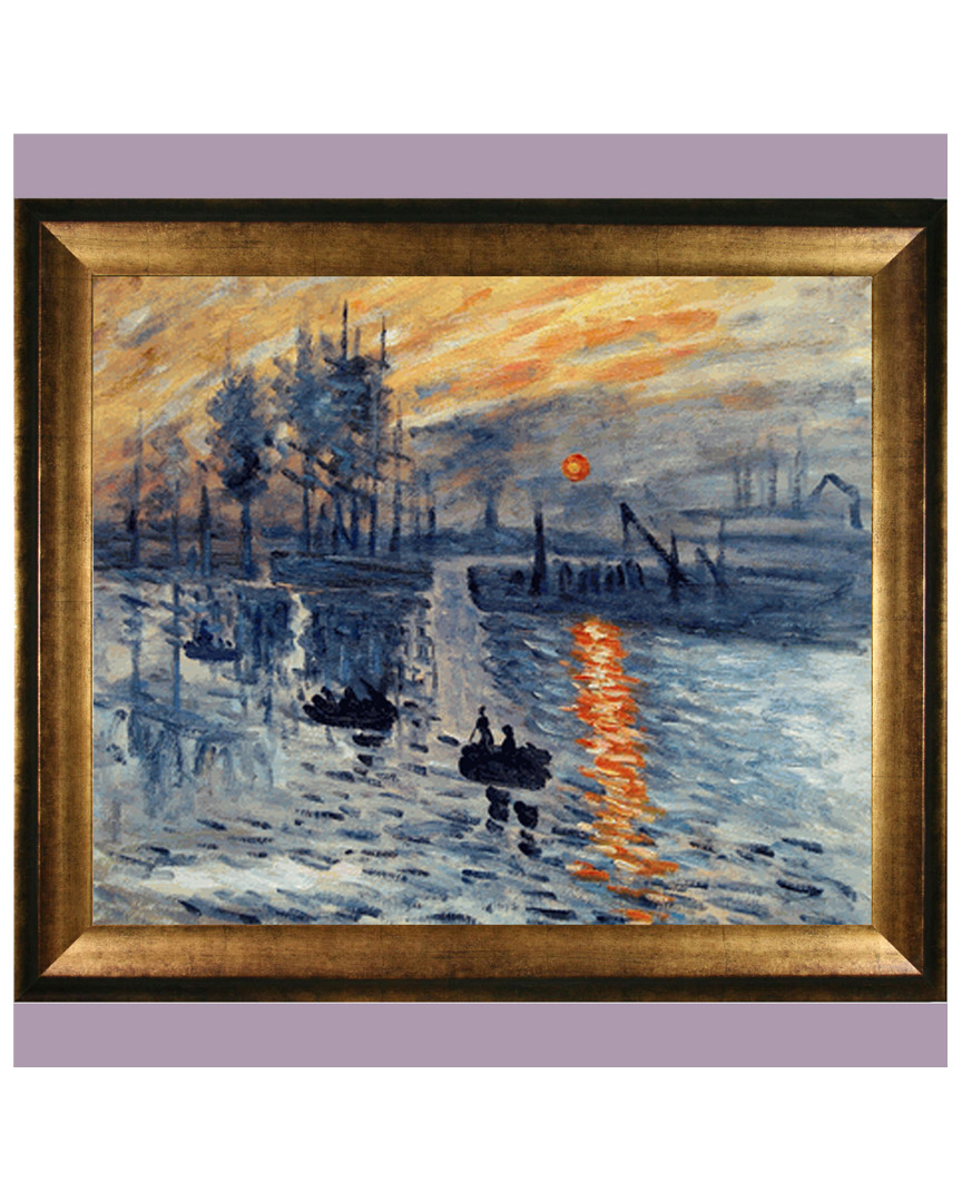 Overstock Art Impression Sunrise By Claude Monet
