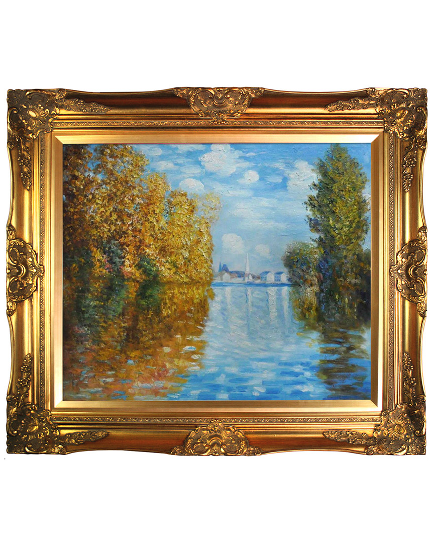 Overstock Art Autumn At Argenteuil Hand By Claude Monet
