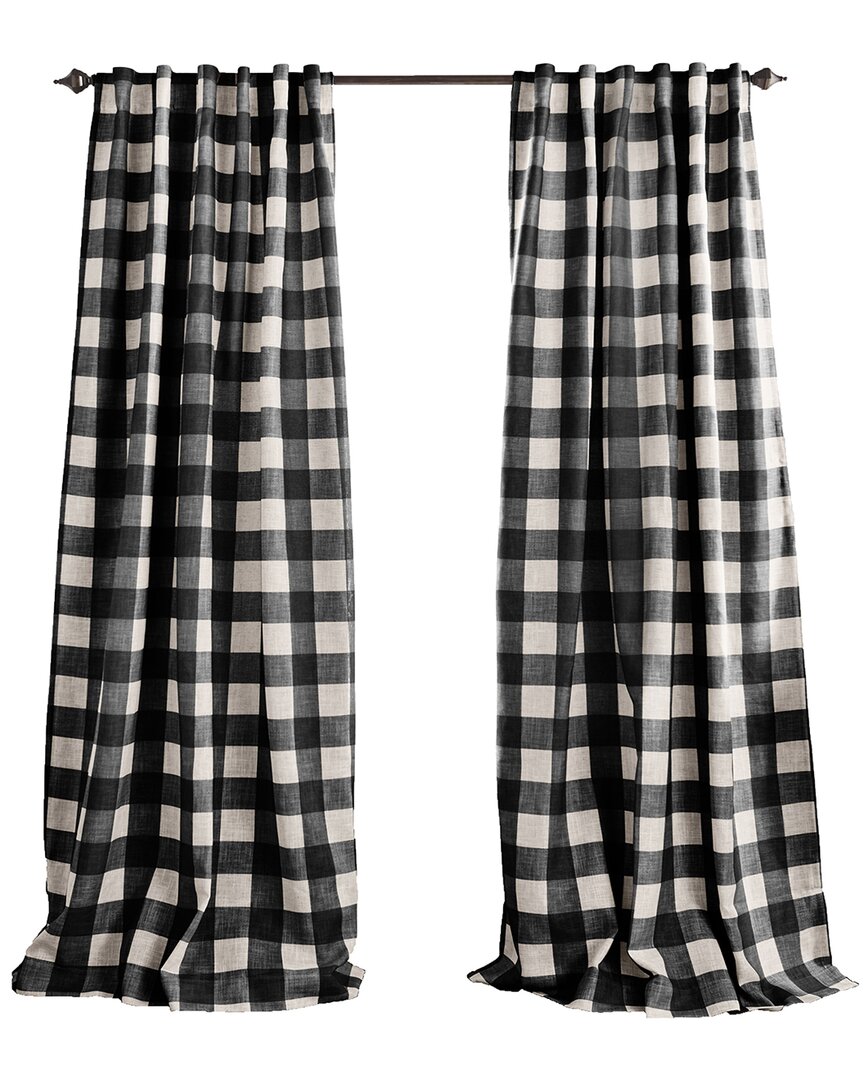 Elrene Grainger Buffalo Check Blackout Window Curtain