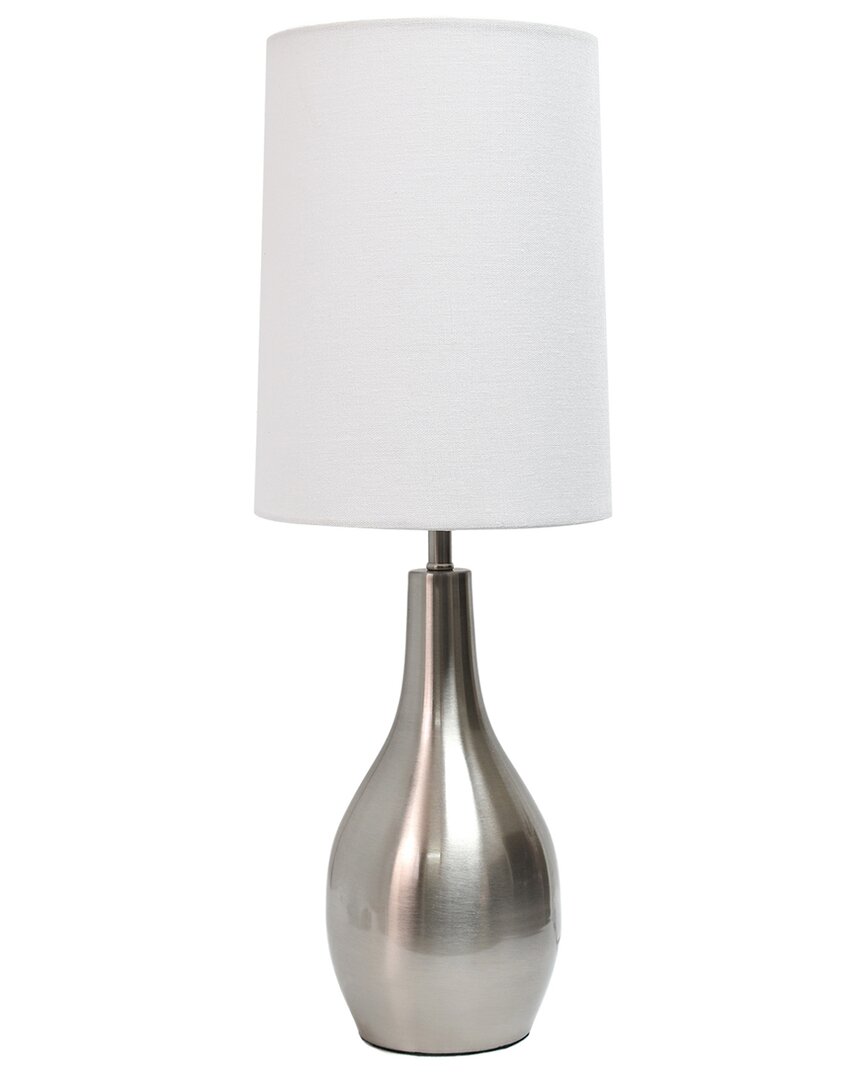 Lalia Home Laila Home 1-light Tear Drop Table Lamp In Brown