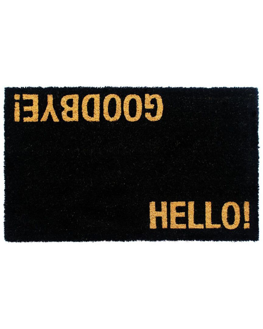 Master Weave Hello/goodbye Coir Doormat