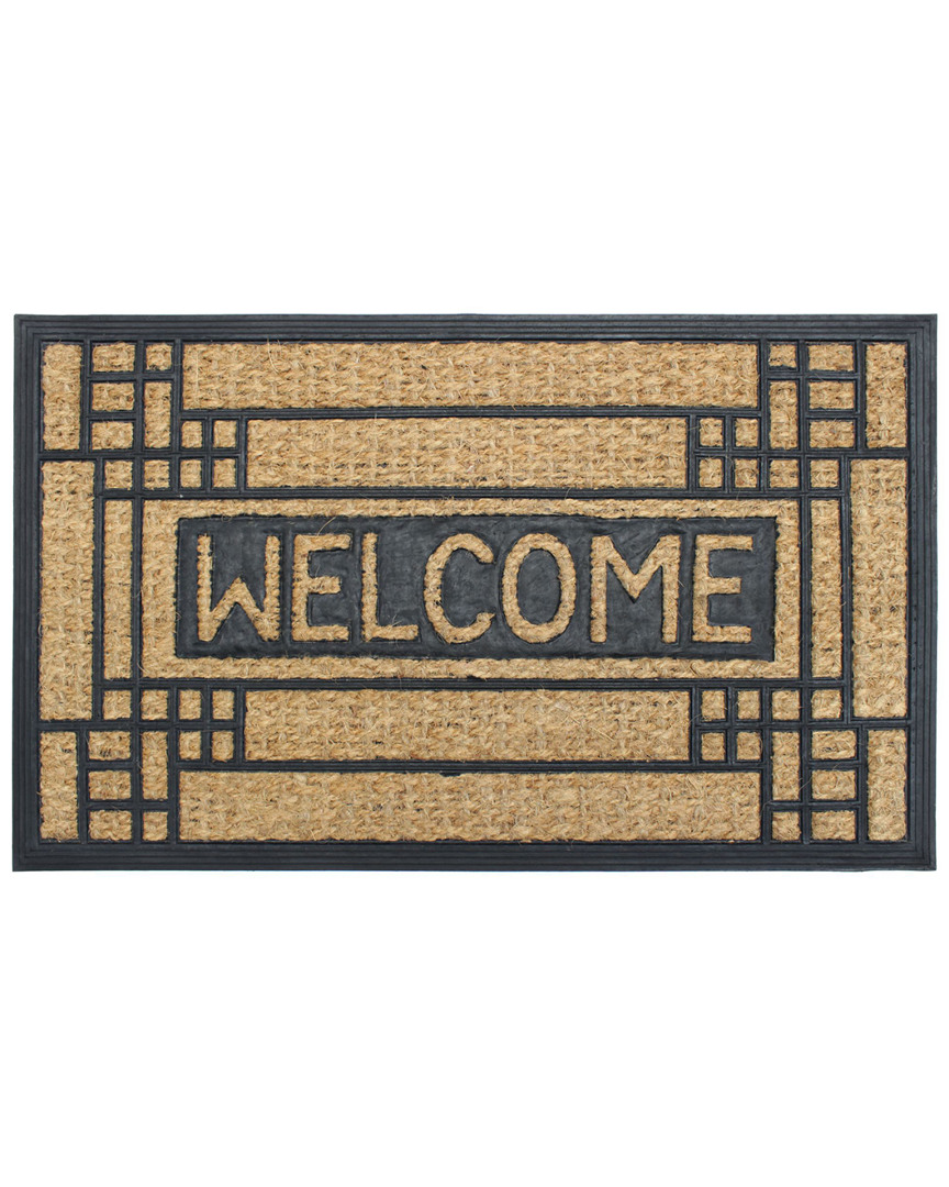 Master Weave Coir Welcome Doormat