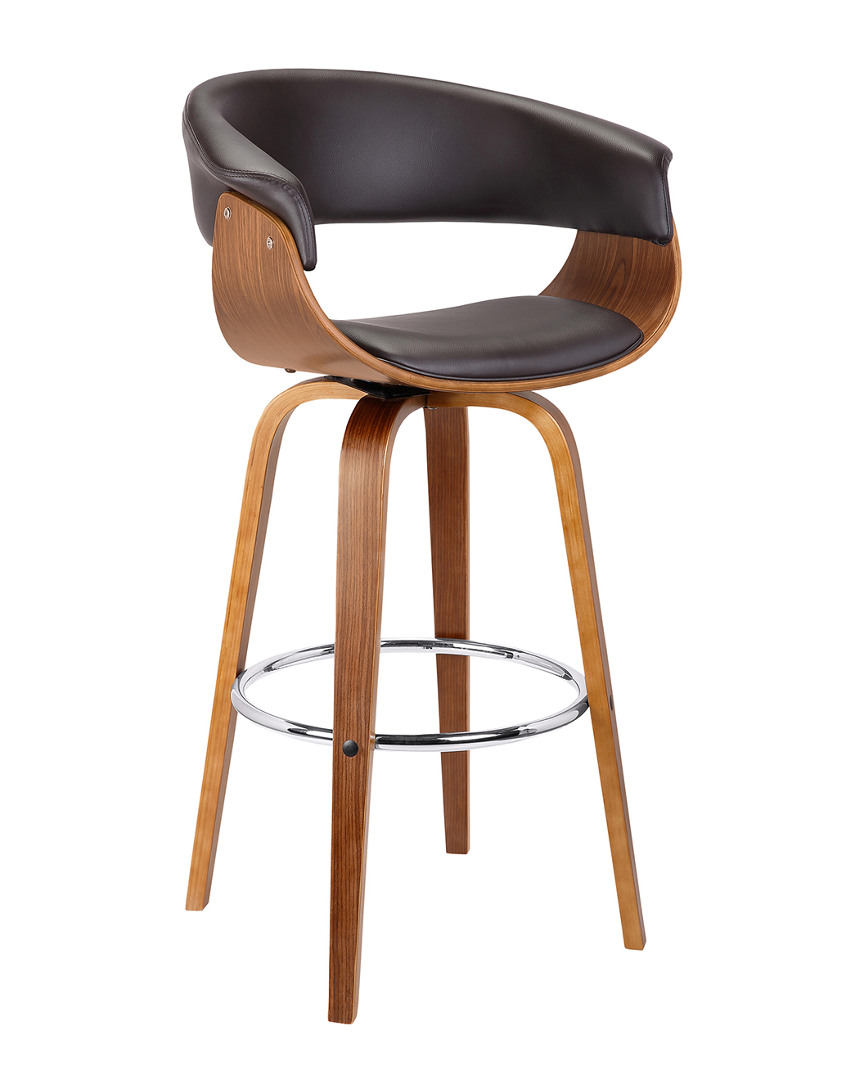 Armen Living Julyssa 26in Swivel Counter Height Barstool
