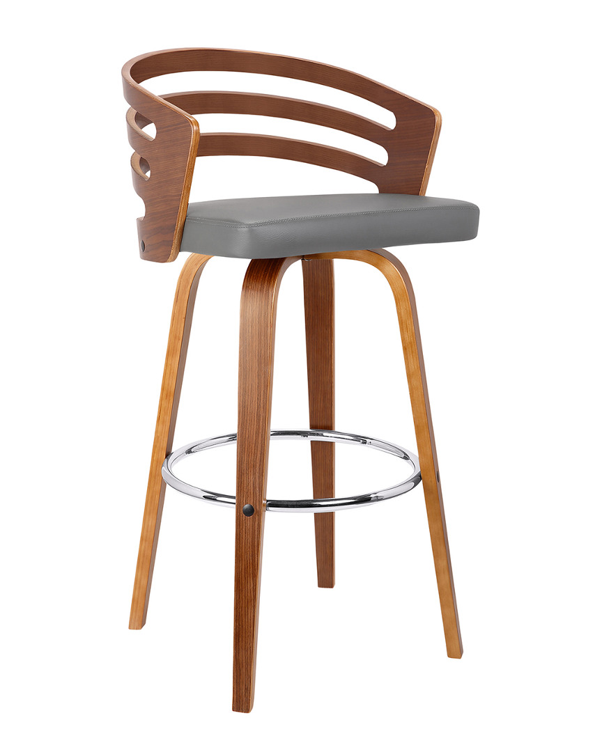 Armen Living Jayden 26in Swivel Counter Height Barstool