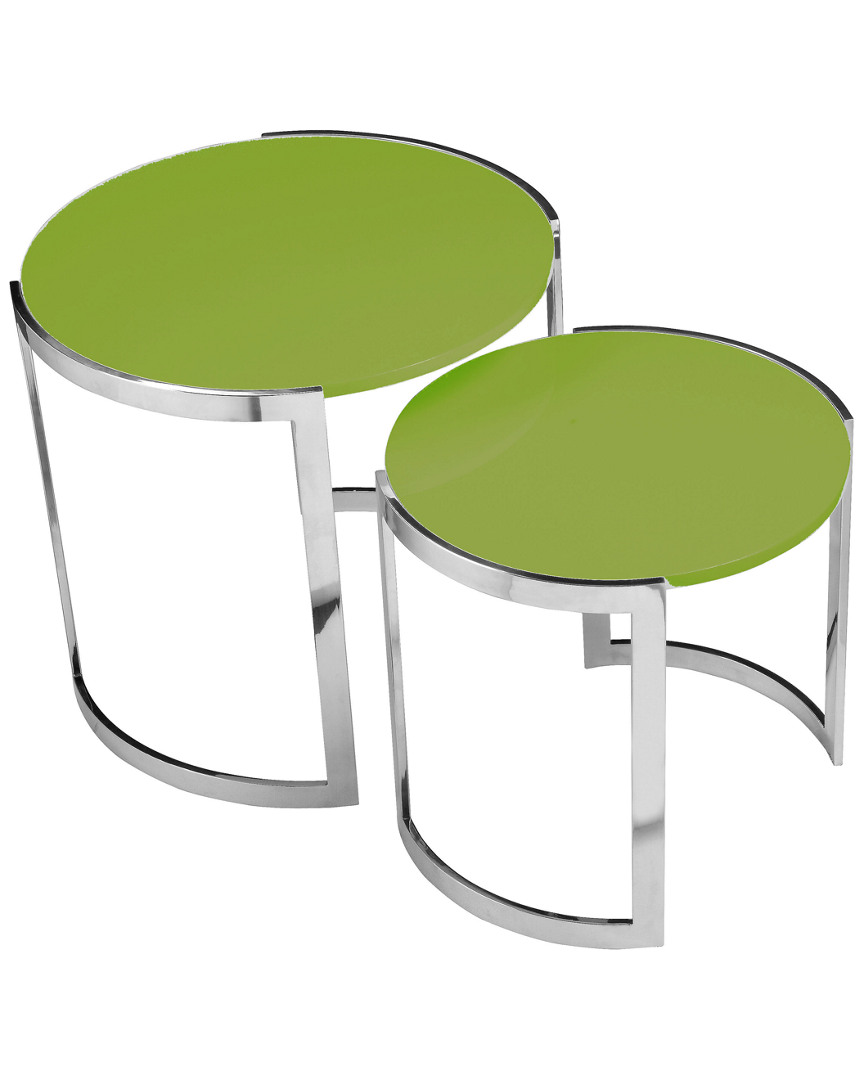 PANGEA HOME PANGEA HOME ORION NESTING SIDE TABLES