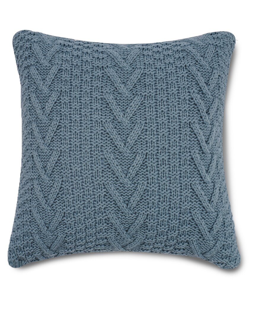 Evergrace Retree Sueter Knit Assent Pillow In Blue