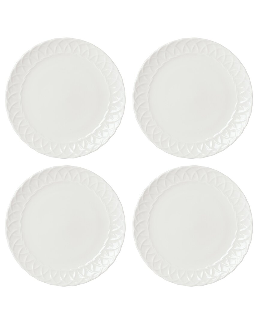 Lenox Set Of 4 Wicker Creek Accent Plates