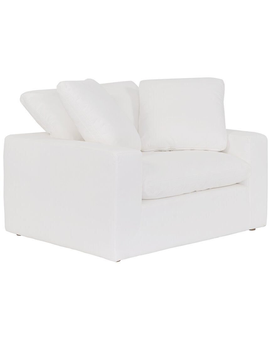 Armen Living Liberty 51.5in Upholstered Chair And A Half