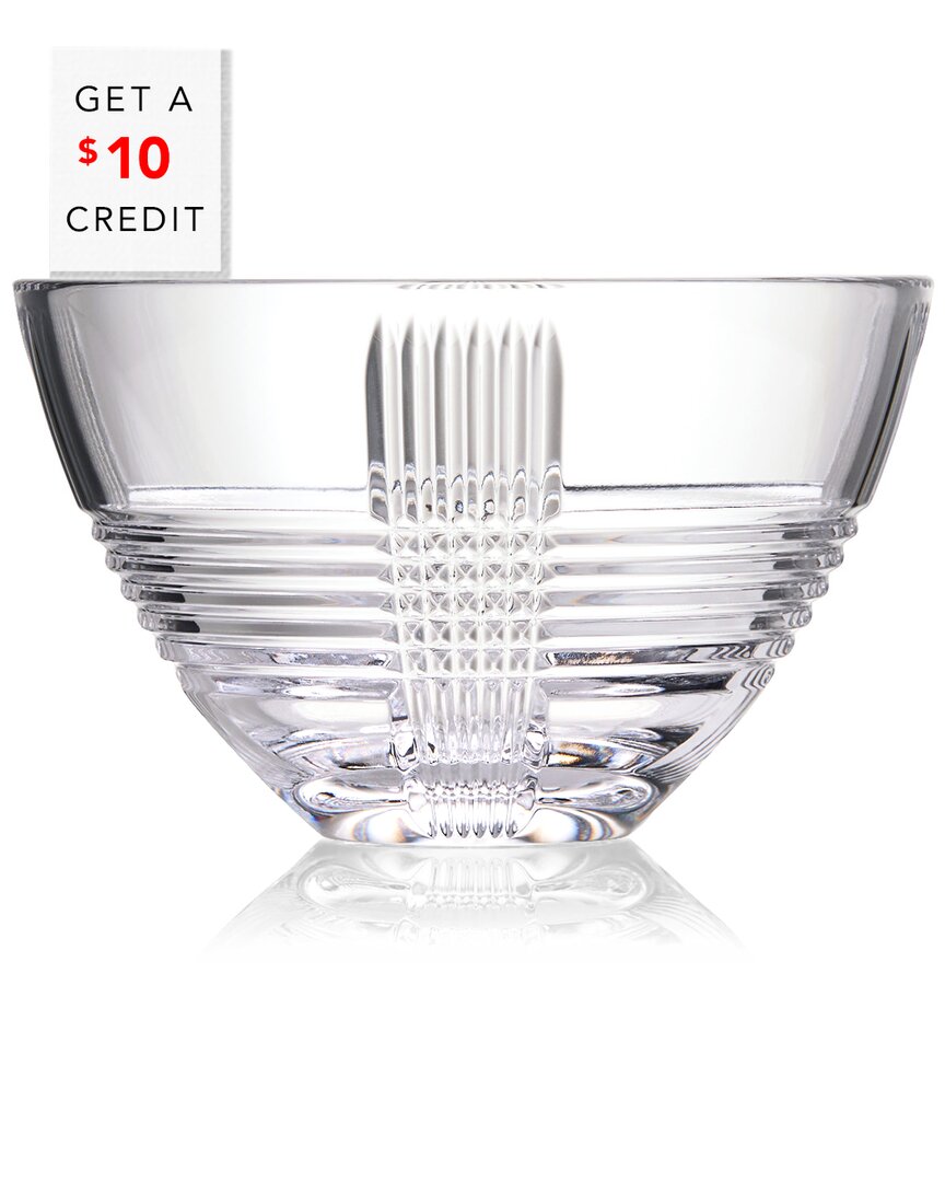 Marquis By Waterford Marquis Vector 6in Bowl With $10 Credit In Transparent