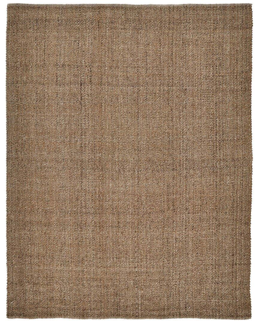 Weave & Wander Siona Transitional Solid Area Rug In Brown
