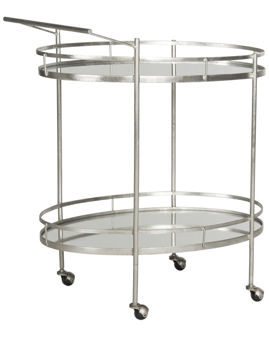 Safavieh Dante Bar Cart In Silver