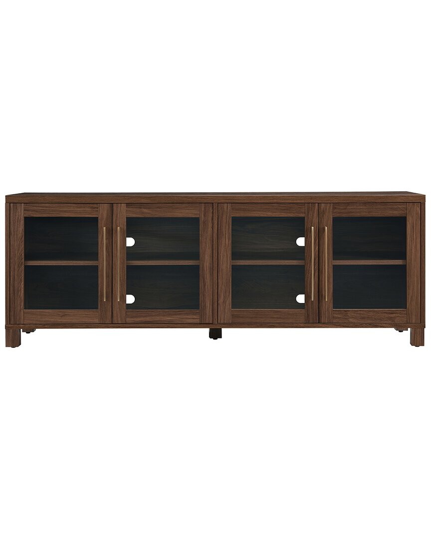 Abraham + Ivy Quincy Rectangular Stand For Tvs Up To 80in In Brown