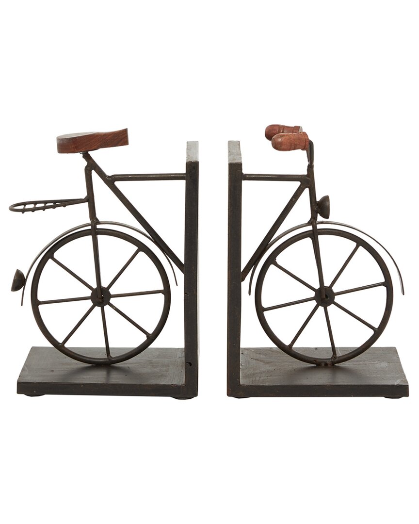 Peyton Lane Traditional Bookends In Black