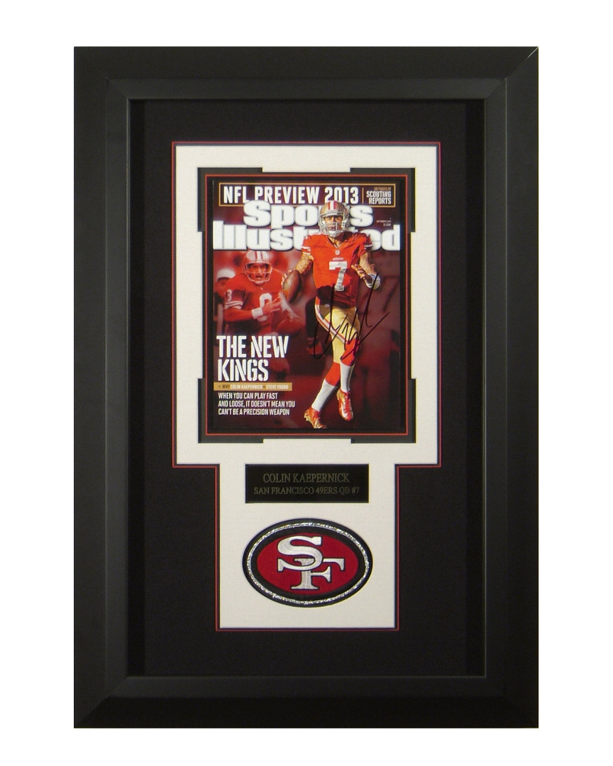 Millionaire Gallery Seahawks's Colin Kaepernick Signed Si Cover In Multi