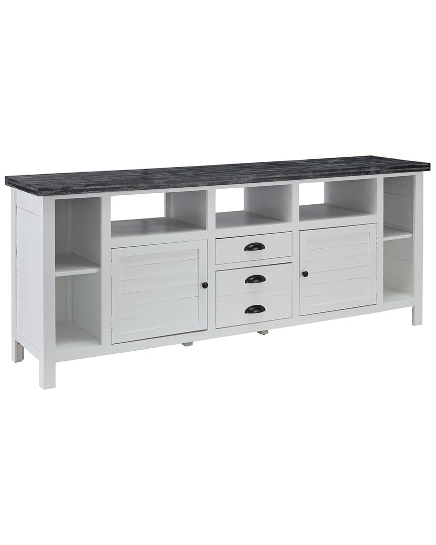 Progressive Furniture 80in Media Console In White