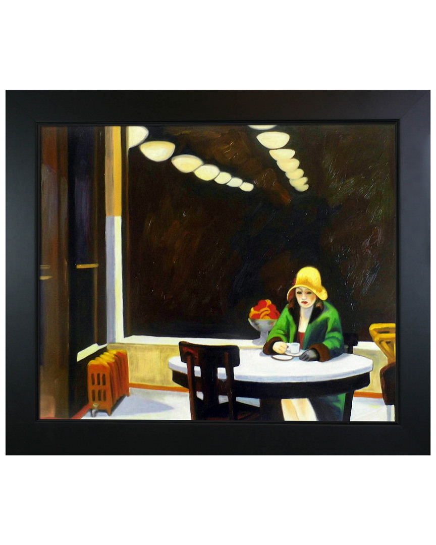 Overstock Art Automat Oil Reproduction By Edward Hopper