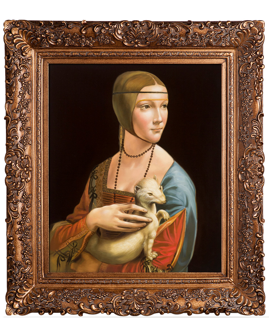 Overstock Art Lady With An Ermine Oil Reproduction By Leonardo Da Vinci