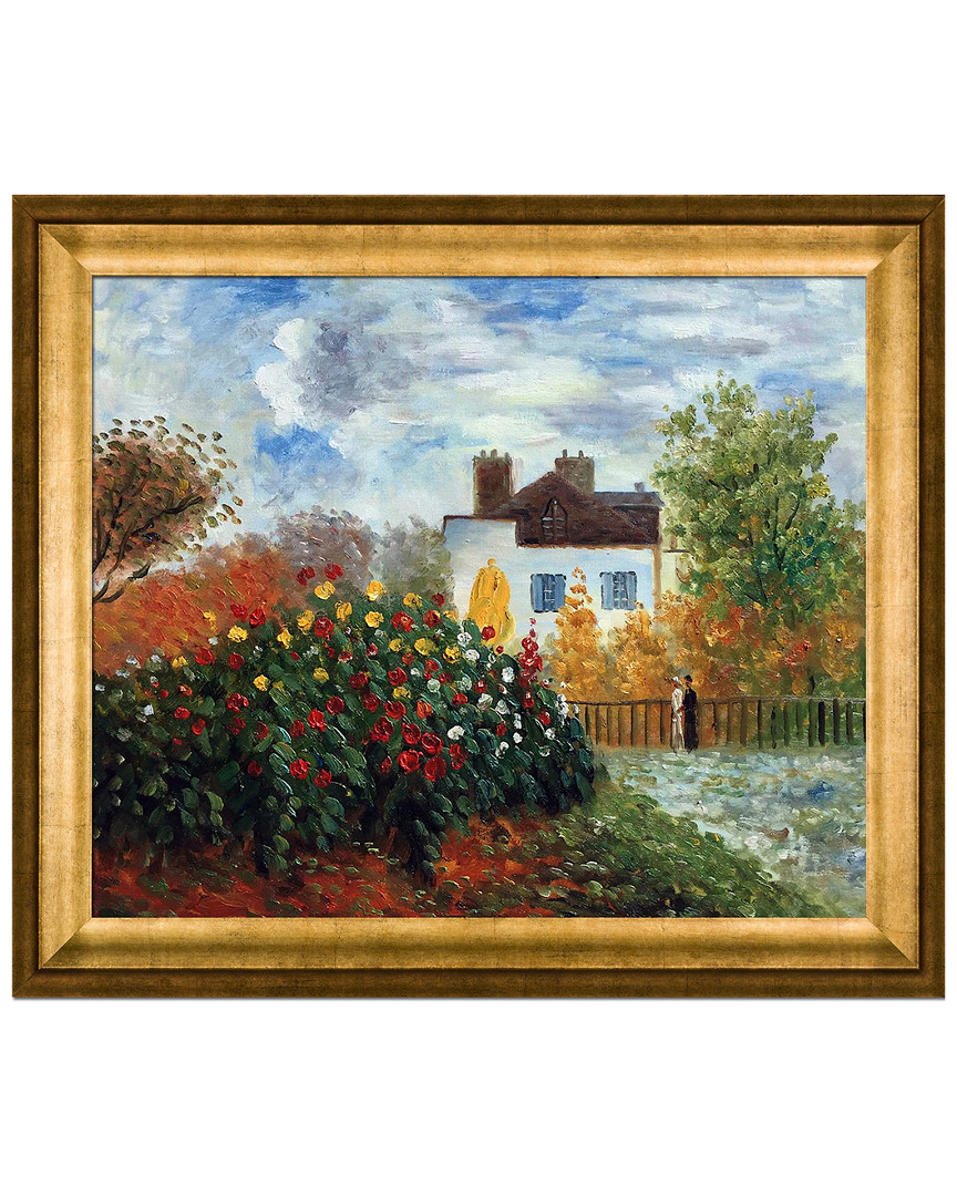 Overstock Art The Garden Of Monet At Argenteuil 1873 Oil Reproduction By Claude Monet