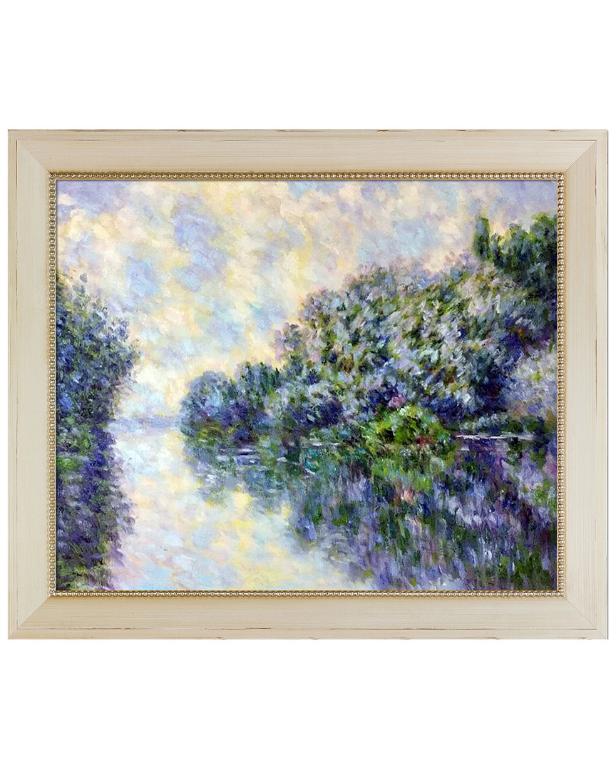 Overstock Art The Seine Near Giverny Oil Reproduction By Claude Monet