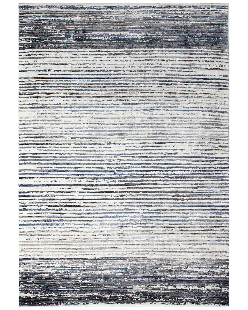 Shop Bashian Rugs Bashian Cambridge Contemporary Rug In Blue