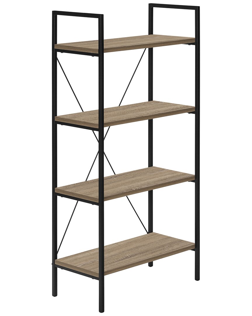 Monarch Specialties Bookcase In Taupe