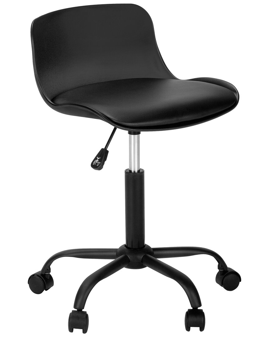 Monarch Specialties Juvenile/low-back Adjustable Office Chair In Black