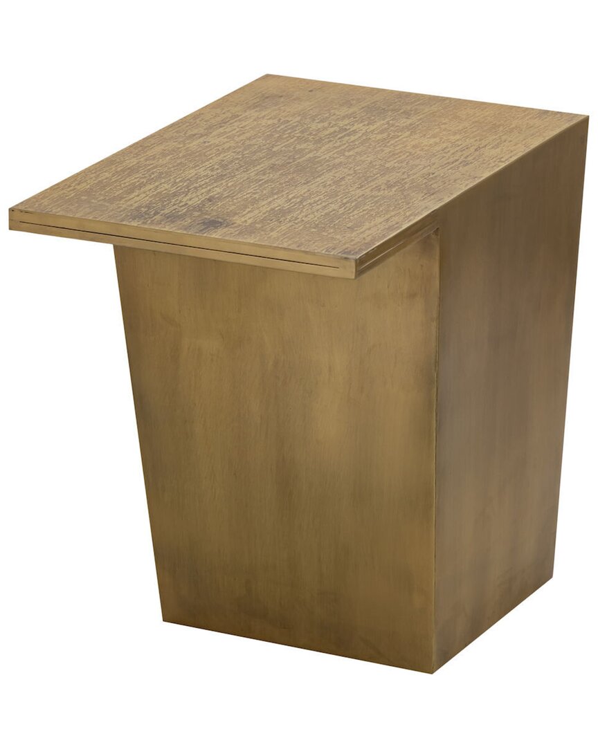 Artistic Home & Lighting Artistic Home Alden Small Accent Table In Brass