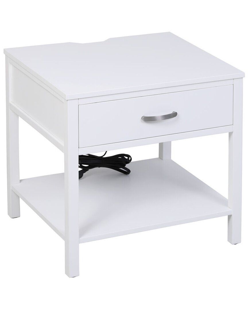 Artistic Home & Lighting Artistic Home Ramsay Accent Table In White