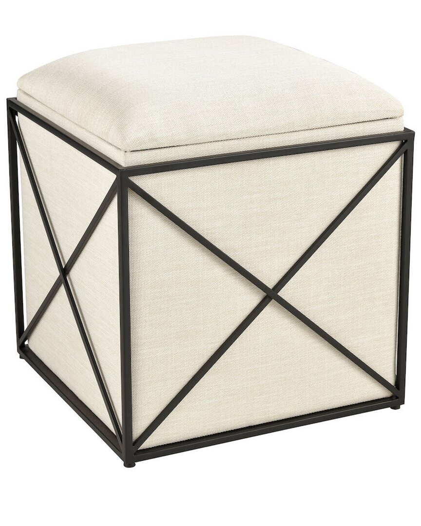Artistic Home & Lighting Artistic Home Axel Ottoman In Beige