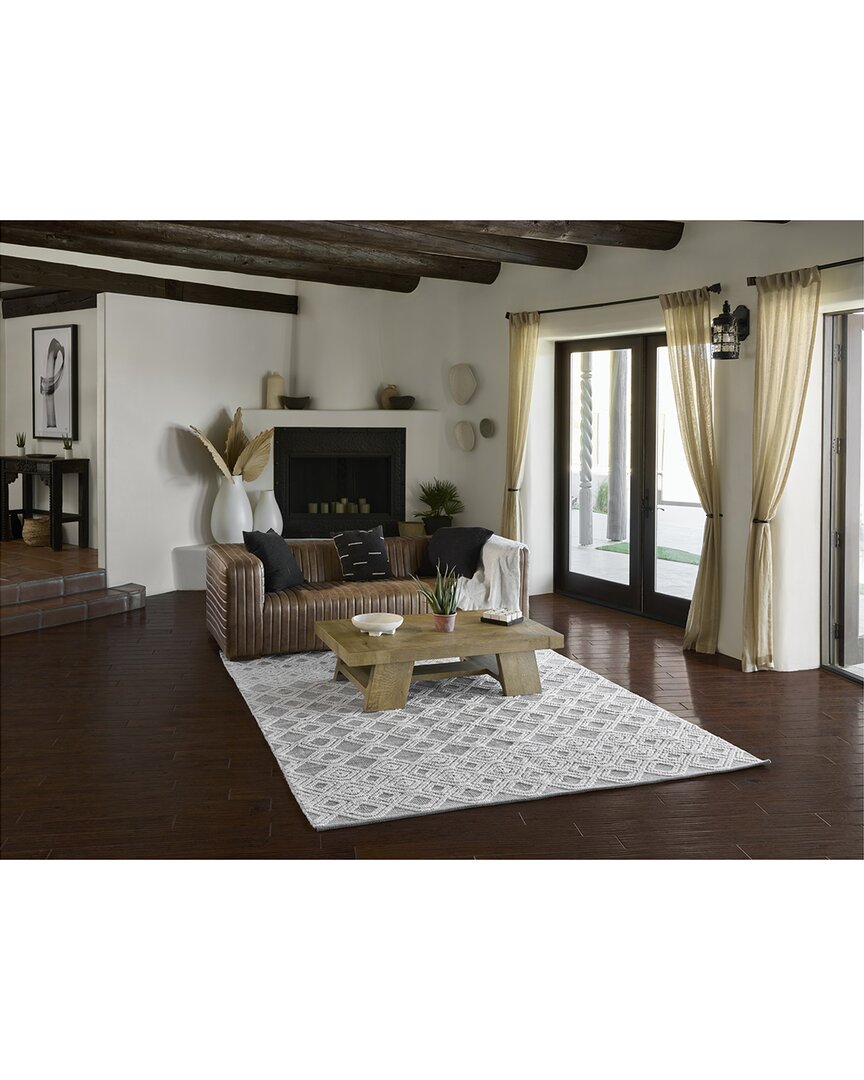 Momeni Hermosa Hand Woven Contemporary Rug In Gray
