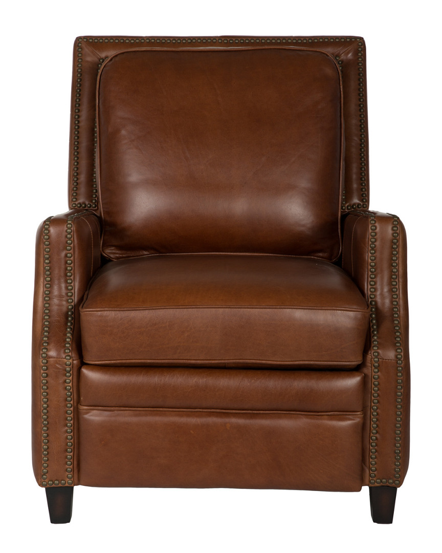 Safavieh Couture Buddy Italian Leather Recliner