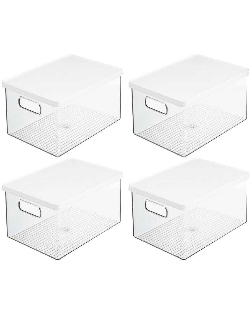 M DESIGN M DESIGN SET OF 4 BIN WITH LID