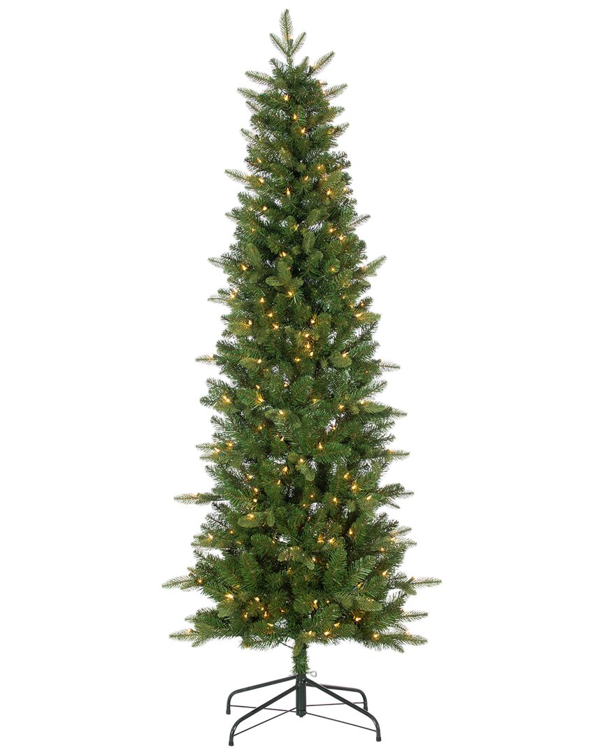 Sterling Tree Company 6.5ft Natural Cut Narrow Saginaw Pine With 300 Ul Clear Lights In Green