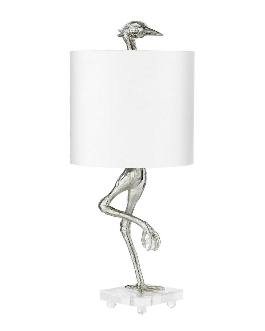 Cyan Design Ibis Table Lamp In Silver