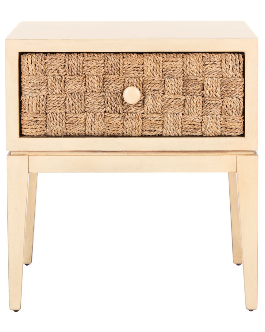 Safavieh Couture Armand Woven Wood Nightstand