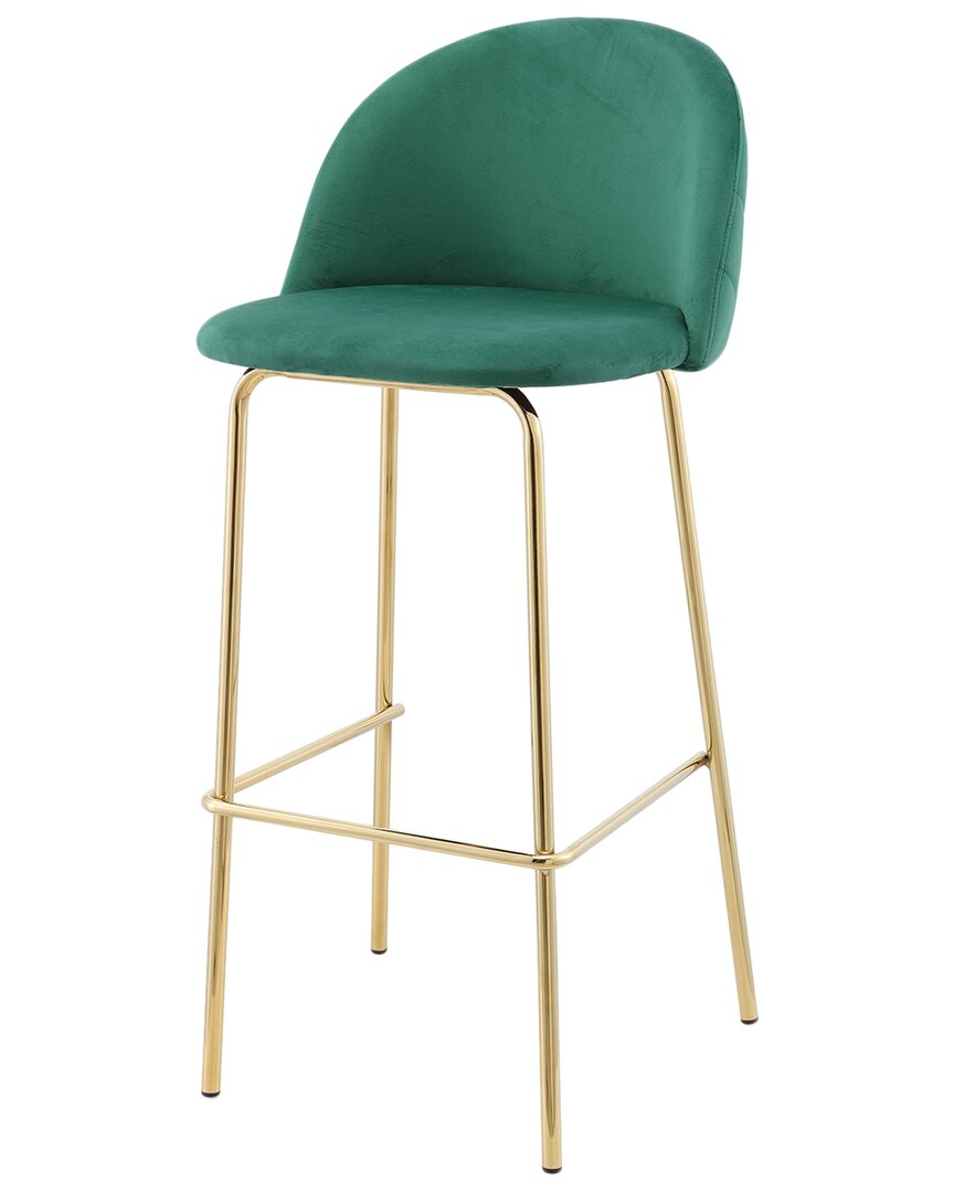 Design Guild Counter Height Stool In Green