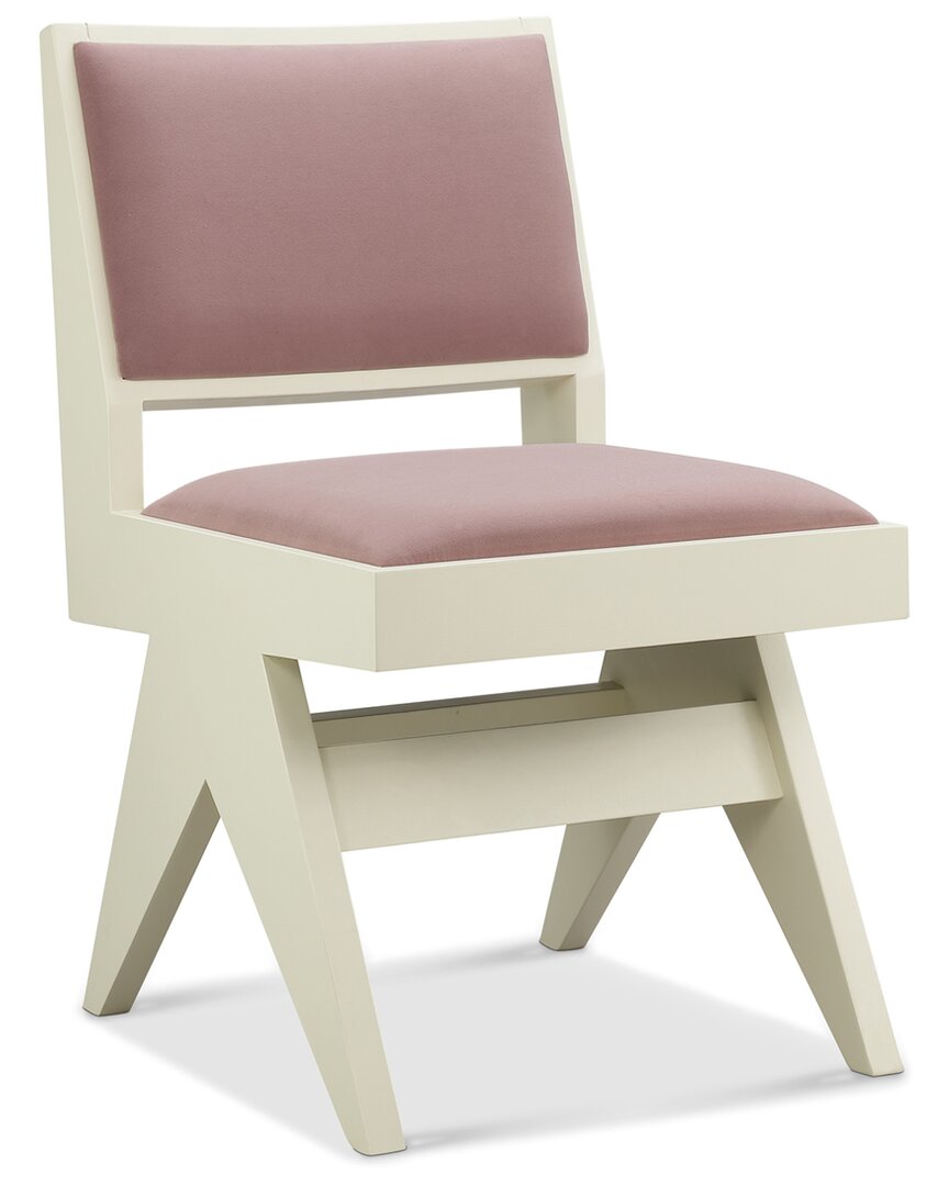 Design Guild Pierre Jeanneret Side Chair In White