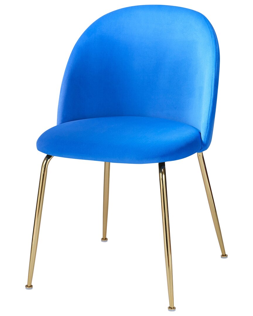 Design Guild Tone Performance Modern Dining Chairs In Blue