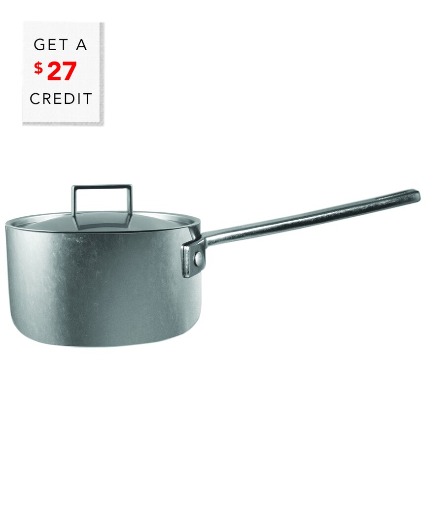 Mepra Attiva Pewter 16cm Casserole With Lid With $27 Credit