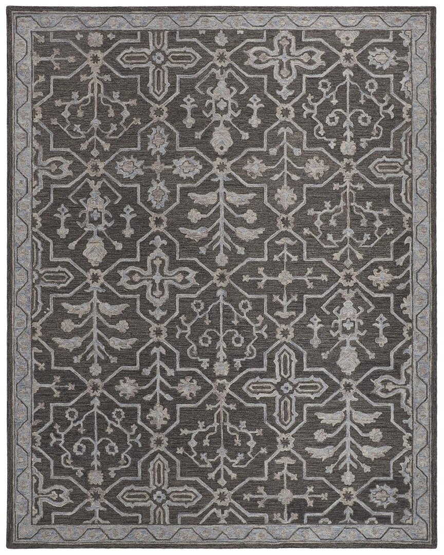 Weave & Wander Faris Traditional Oriental Accent Rug In Brown
