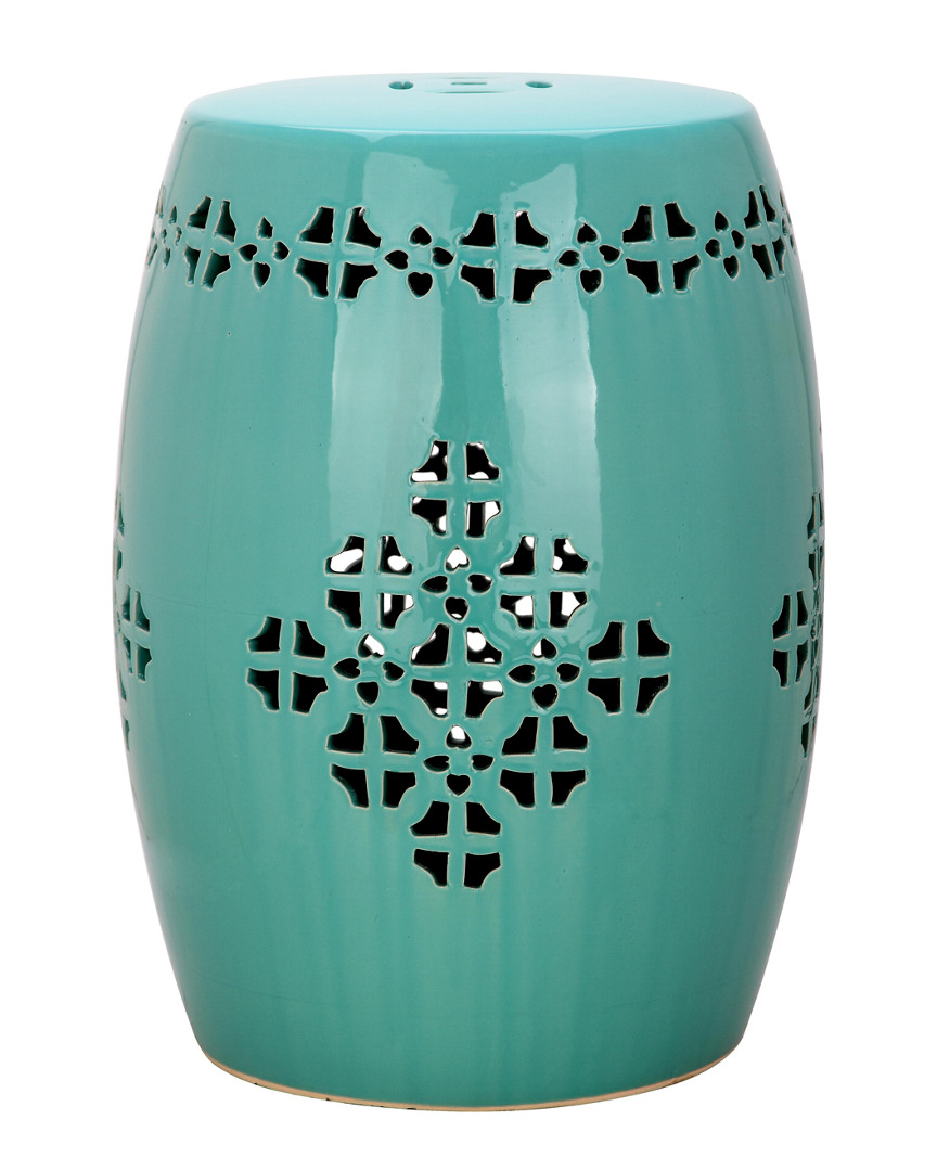 Safavieh Quatrefoil Garden Stool