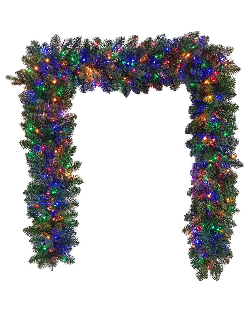 Kurt Adler 15-inch Wooden Tree Advent Calendar In Multi