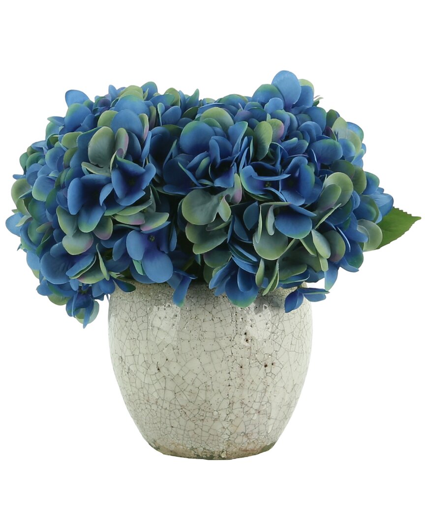 Creative Displays Dark Blue Hydrangea Floral Arrangement